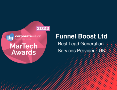 Funnel Boost win at the MarTech Awards